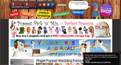 Desktop Screenshot of finger-puppets.co.uk